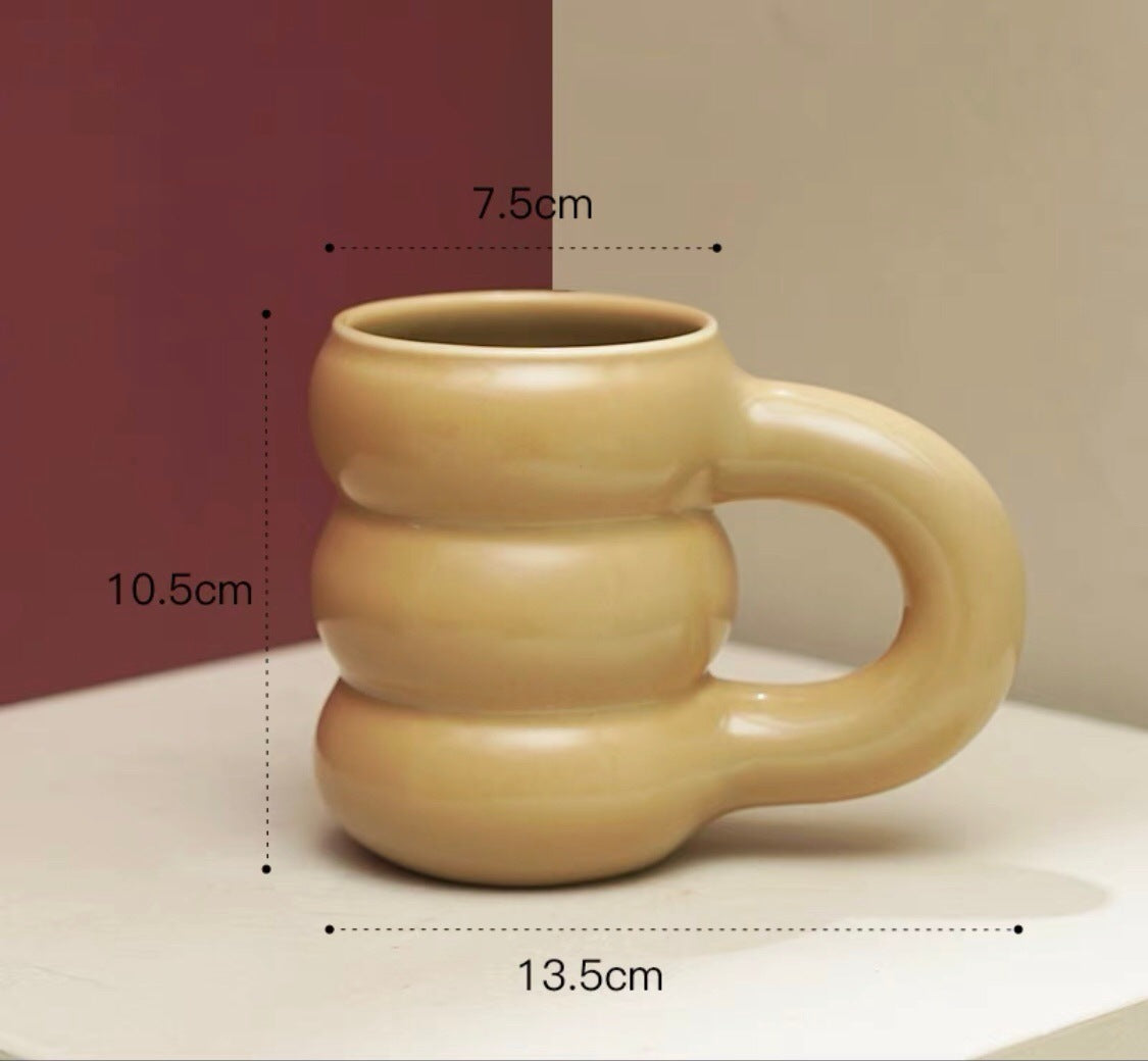 Nordic Ceramic Grip Mug