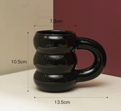 Nordic Ceramic Grip Mug