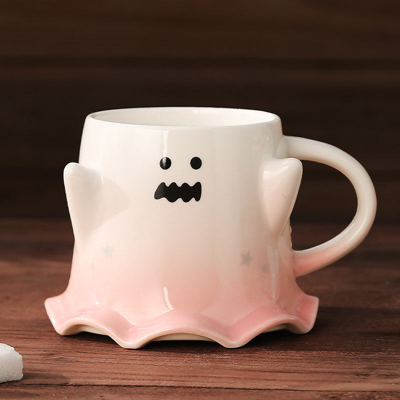 Halloween Cute Ghost Ceramic Cup