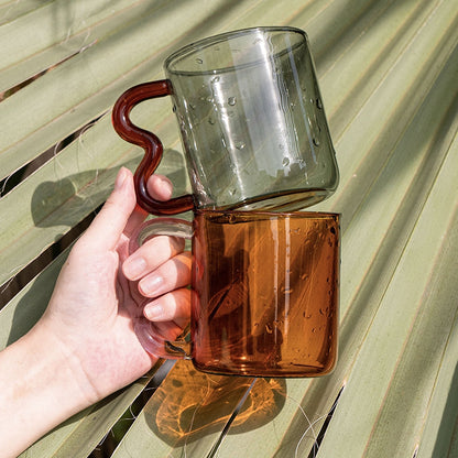 Original Patent Stained Glass Handmade Mug