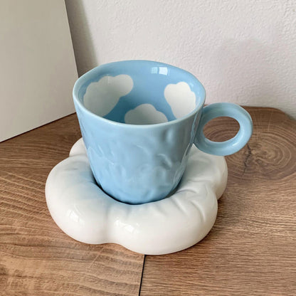 Artisan Blue Cloud Coffee Set