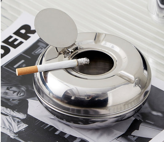 Stainless Steel Donut Ashtray