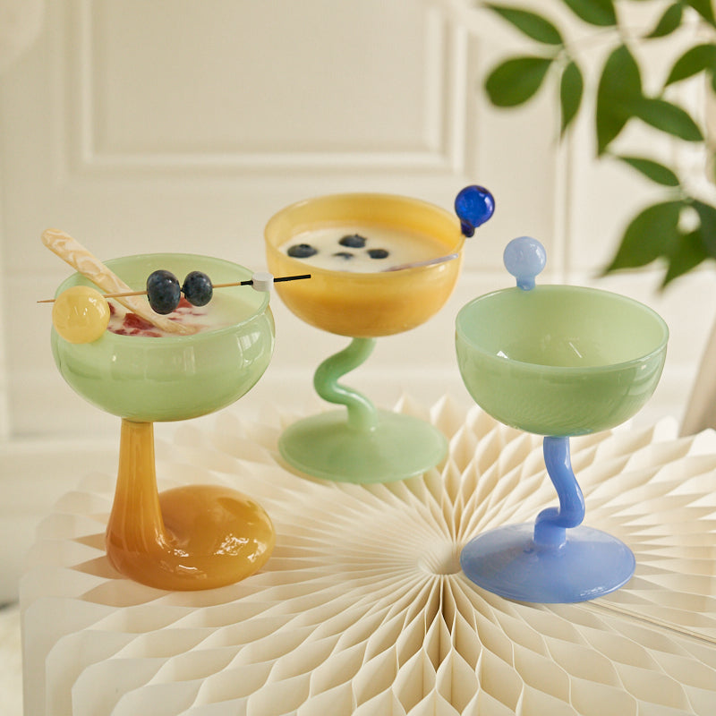 Jelly Bean Goblet Twisted Dessert Cup