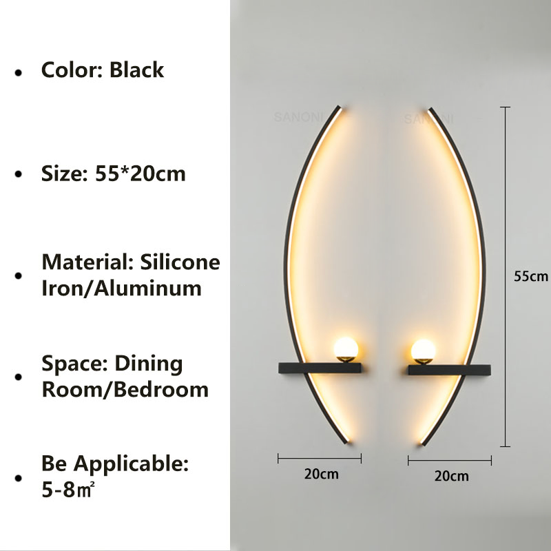 ScandiGlow LED Wall Sconce