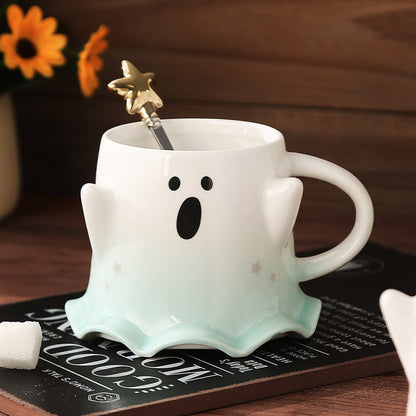 Halloween Cute Ghost Ceramic Cup