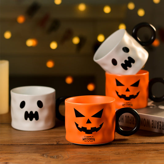 Pumpkin Ceramic Cup Party Favor