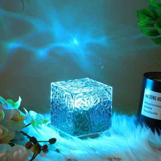 LED Water Ripple Ambient Night Light