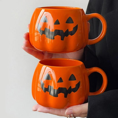 Halloween Christmas Office Ceramic Mug